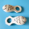 Wooden Baby Fish Rattle