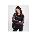 adidas Originals Girls' Leopard Infill Crew Sweatshirt Junior - Black