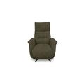 Designer Chair Collection Dusseldorf Fabric Power Recliner Swivel Chair - Grey Forest