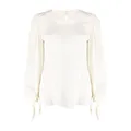 Chloé, Blouses & Shirts, female, Beige, S, Blouses