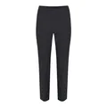 InWear, Trousers, female, Black, L, Basic Trousers with Elastic Waistband - Zellaiw Flat Pant 30105579