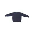 Armani, Kids, unisex, Blue, 14 Y, Long Sleeve Solid Color Jumper with Front Logo