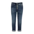 Dondup, Jeans, female, Blue, W26, Stylish Cropped Jeans for Women