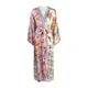 Anjuna, Dresses, female, Multicolor, M, Lilly Floral Print Robe Coat