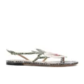 Valentino Garavani, Shoes, female, Green, 2 UK, Flat Sandals