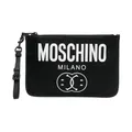 Moschino, Bags, female, Black, ONE Size, Classic Black Clutch Bag