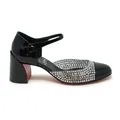 Christian Louboutin, Shoes, female, Black, 4 UK, Black Patent Leather Pumps