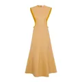 Chloé, Dresses, female, Yellow, XS, Luxury Summer Dress with Open Sides