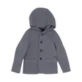 Armani, Kids, male, Gray, 6 Y, Coat and trench coat with fabric hood