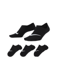 Nike Everyday Plus Lightweight Women's Training Footie Socks (3 Pairs) - Black - Polyester