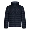 Ralph Lauren, Jackets, male, Black, M, Stylish Blue Quilted Jacket for Men