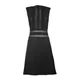 Valentino, Dresses, female, Black, XS, Stretch-Knit Dress