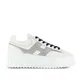 Hogan, Shoes, female, White, 6 UK, Sporty and Versatile H-Stripes Trainers