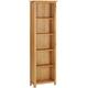 Royalton Bookcase 52x22.5x170 cm Solid Oak Wood