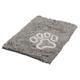 Soft Microfibre Pet Dog Puppy Cat Mat Bed Doormat Absorbant Muddy Wet Paws - Grey - Small - Bunty