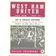 West Ham United v Borussia Dortmund official programme 05/04/1966 Cup Winners Cup