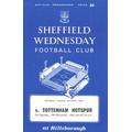 Sheffield Wednesday v Tottenham Hotspur official programme 19/11/1966 Football League