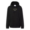 Men's Burberry Embroidered Pattern Cotton Black