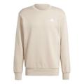 adidas Logo French Terry Sweatshirts 'Beige'