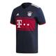 adidas 17-18 FC Bayern Munich Away Jersey 'Collegiate Navy Ture Red'