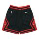 Nike Bulls Courtside Statement Edition Chicago Bulls Basketball Shorts Black Red Blackred