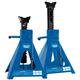 Draper Pair of Pneumatic Rise Ratcheting Axle Stands, 10 Tonne