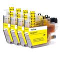 4 Yellow Ink Cartridges to replace Brother LC3211Y Compatible/non-OEM by Go Inks