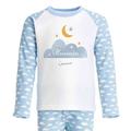 Blue Name in Cloud Pyjamas (Size: 6-12m)