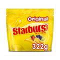 Starburst Vegan Chewy Sweets Fruit Flavoured Sharing Pouch Bag, 322g