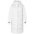 The North Face Women's Nuptse Long Puffer Parka White