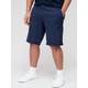 Jack & Jones Plus Chino Shorts - Navy, Navy, Size 42, Men