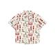 Monsoon Boys London Print Shirt - Ivory, Light Cream, Size 2-3 Years