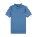 Lyle & Scott Boys Classic Polo Shirt - Blue Horizon, Blue, Size 14-15 Years