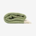 Trocadero Blanket Scarf - Olive Green / Dirty Lime by Hamamingo