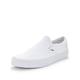 Vans Mens Classic Slip-On Trainers - White, White/White, Size 11, Men