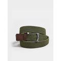 BadRhino Rhino Flex Elastic Woven Belt Khaki, Green, Size 56-62, Men