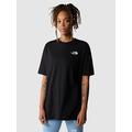 THE NORTH FACE Womens Short Sleeve Oversize Simple Dome Tee - Black, Black, Size Xs, Women