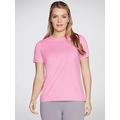 Skechers Women's Tshirt - Pink Cosmos/Fairytale, Print, Size L, Women