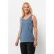 Funktionstop JACK WOLFSKIN "CROSSTRAIL TANK W" Gr. M (38/40), blau (elemental, blue) Damen Tops