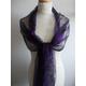 Purple & Black Glitter Spiderweb Wrap Shawl Scarf For Halloween, Bridesmaids, Goth Weddings. UK Seller
