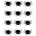 Wiggle Eye Spider Embellishments 3D Stickers Set Of 12 Crafts Supply By Paper Studio - Sb1 C