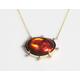 Black Opal Pendant 14K Gold Gemstone Jewelry #253 Watch Video