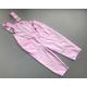 Vintage Pink Overalls 12-18 Months Baby Girl Dungarees Summer 1980S