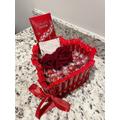 Lindor Chocolate Heart Box Hamper, Anniversary, Loved One