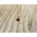 Garnet & 14Kt Gold Filled Necklace