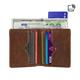 Bifold Rfid Wallet For Cards & Cash Notes With Tap'n'go | Handmade Real Leather Men's Billfold