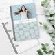 Soft Spring Photo 2024 Diary Blue A5 Personalised 2025 Week To View Organiser Wirebound Planner Ladies Girls Work Office Stationery Notebook