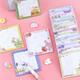 Kawaii Memo Pad, Cute Cartoon Sticky Notes, Character Self-Stick Pads