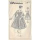 1950S Vintage Sewing Pattern B32 Dress & Stole | R762 By Woman W330