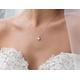 Diamond Bridal Necklace & Earring Set | Moissanite 1 Carat Matching Classic Jewellery For Bride